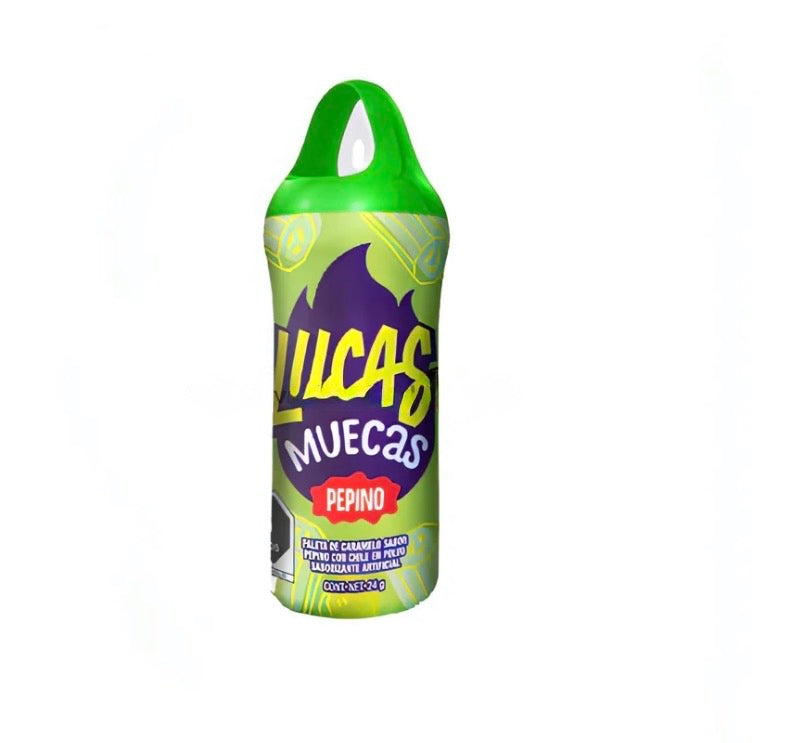 Lucas Muecas Pepino  Mexican Candy Lollipop